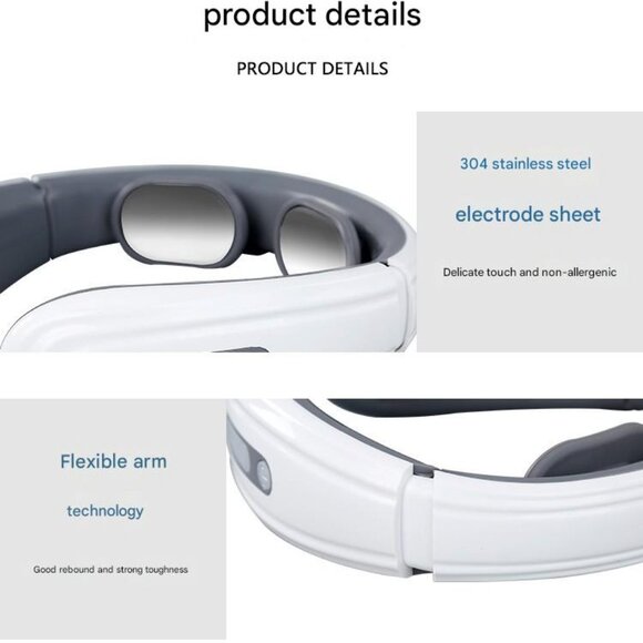 Pulse Vibration Kneading Neck Cervical Massager Electric Neck Protector - Picture 13 of 15